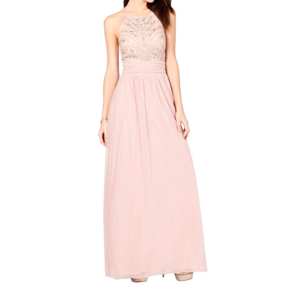 Brides maid dress pink